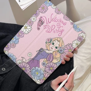 ✨พร้อมส่ง✨เคสiPad การหมุน 360 องศา Rapunzel Gen12 Air7/6 13 Pro11 เคสไอแพด ราพันเซล Gen6/5 9.7 Air3
