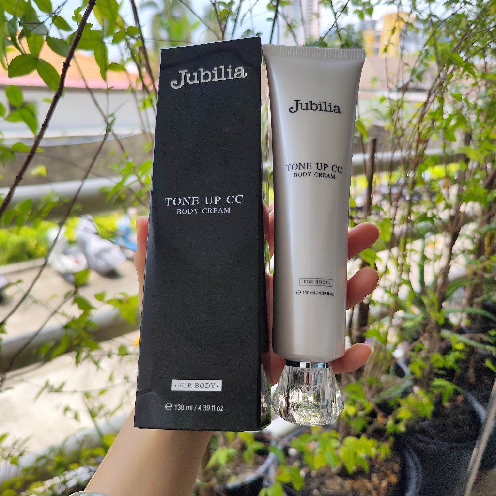 แบ่งขาย Jubilia Tone Up CC Body Cream บอดี้ครีมผิวออร่า