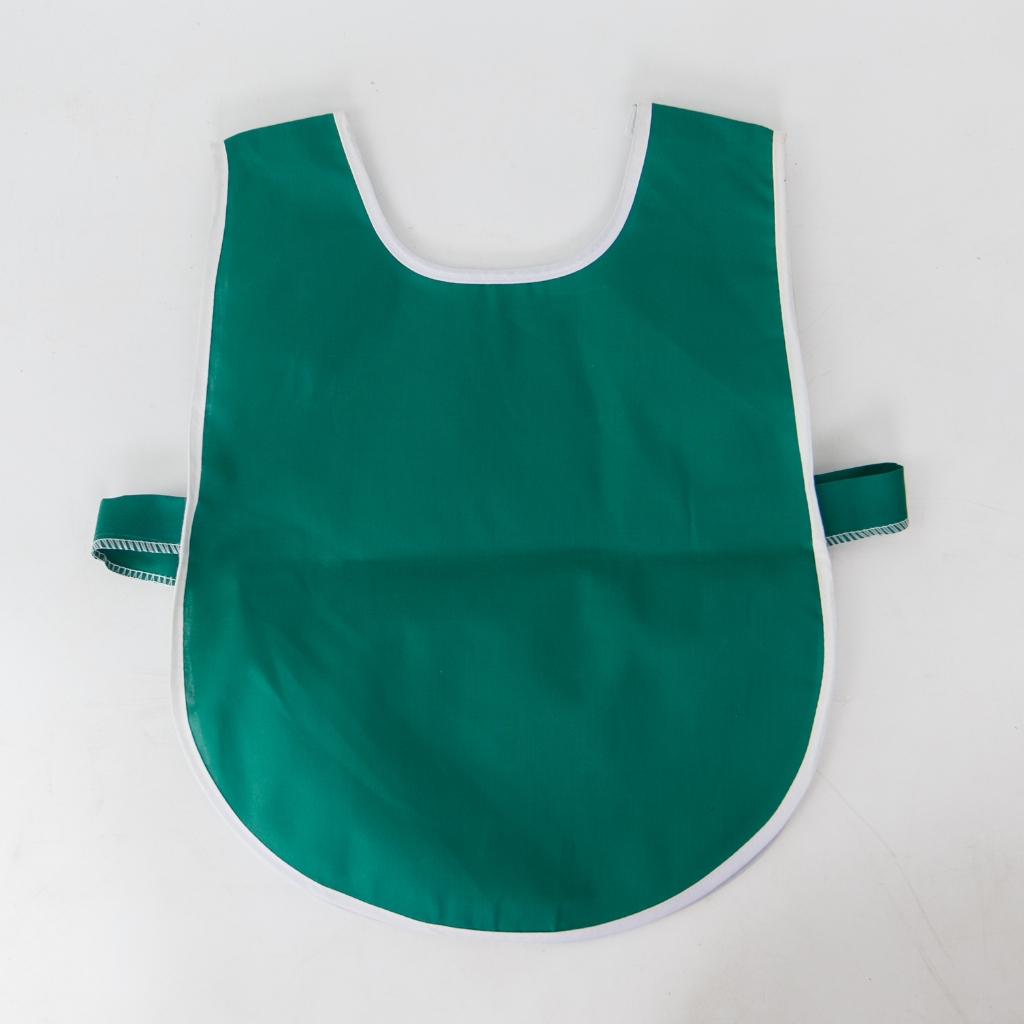 เสื้อกันเปื้อนเด็กอนุบาลผ้าโทเรพร้อมปักชื่อฟรี! สะดวก ใส่สบาย กันหลุดง่าย ราคาคุ้มค่า - รูปที่ 2