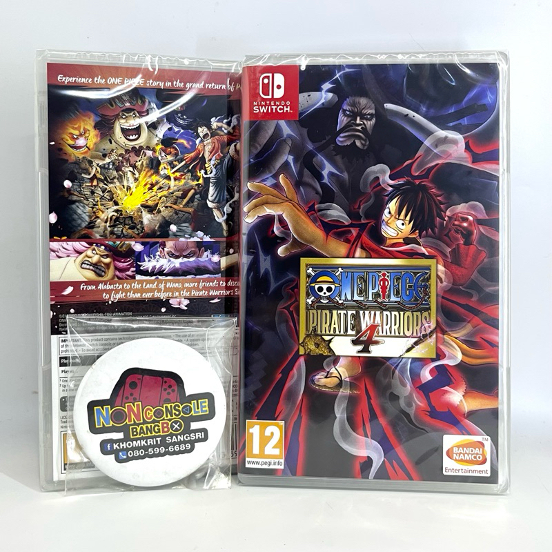 [ มือ1] ONE PIECE PIRATE WARRIORS 4 ,ASIA ,ENG FOR NINTENDO SWITCH