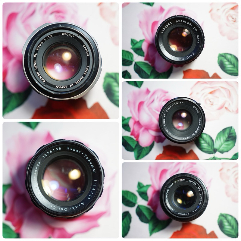 Manual Lens F 1.8  เลนส์มือหมุน