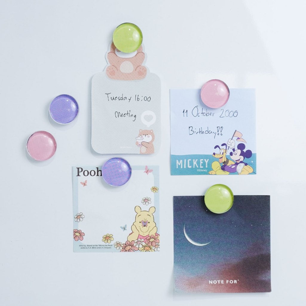 Bantex แม่เหล็กติดกระดาน แม่เหล็กติดตู้เย็น แม่เหล็ก แก้วคริสตัลสีพาสเทล ตัวดูด ตัวเกาะ Magnets - รูปที่ 2