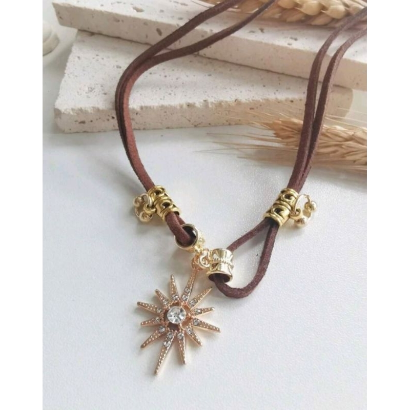 พร้อมส่งจากไทย 🇹🇭  สร้อยคอสไตล์วินเทจโบฮีเมียน - รูปที่ 6