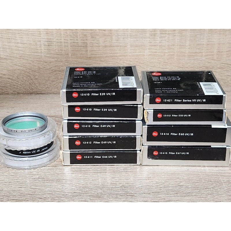 LEICA UV/IR Filter แท้ สภาพเหมือนใหม่ ไม่มีตำหนิ 49mm 55mm 67mm