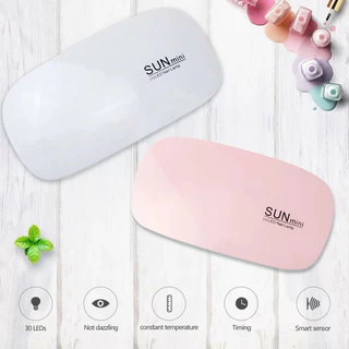 โคมไฟเล็บ LED ขนาดเล็ก โคมไฟอบเล็บ กาว USB อินเตอร์เฟซ พับ Sunmini เมาส์ โคมไฟส่องไฟ โคมไฟเล็บ LED