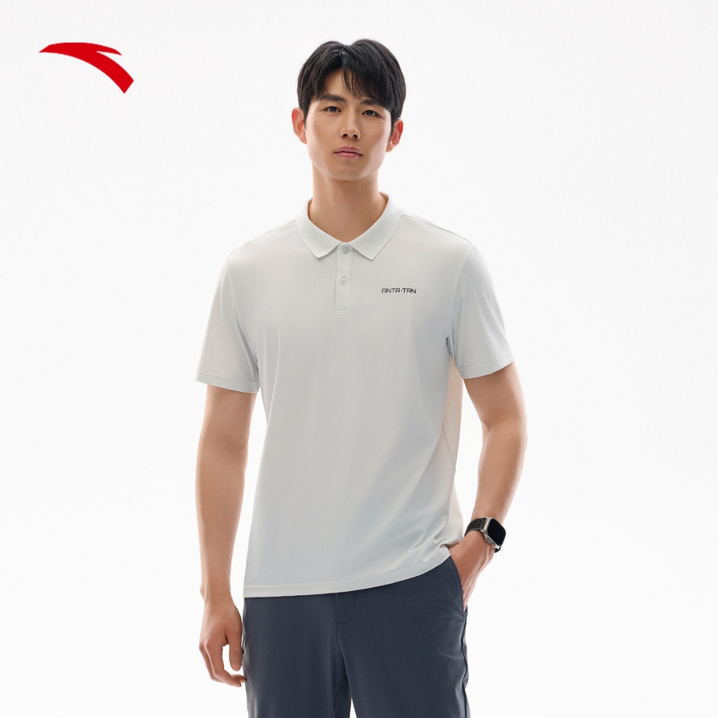 ANTA  เสื้อยืดสั้นชาย 9525B7138 Official Store