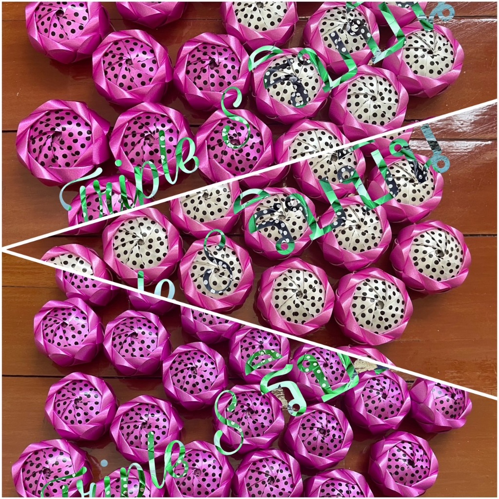 โปรยทานงานบวชตัวเปล่า **แก้วมังกร/แตงโม(ครึ่งลูก)** 50 ชิ้น/แพ็ค(อ่านรายละเอียด)