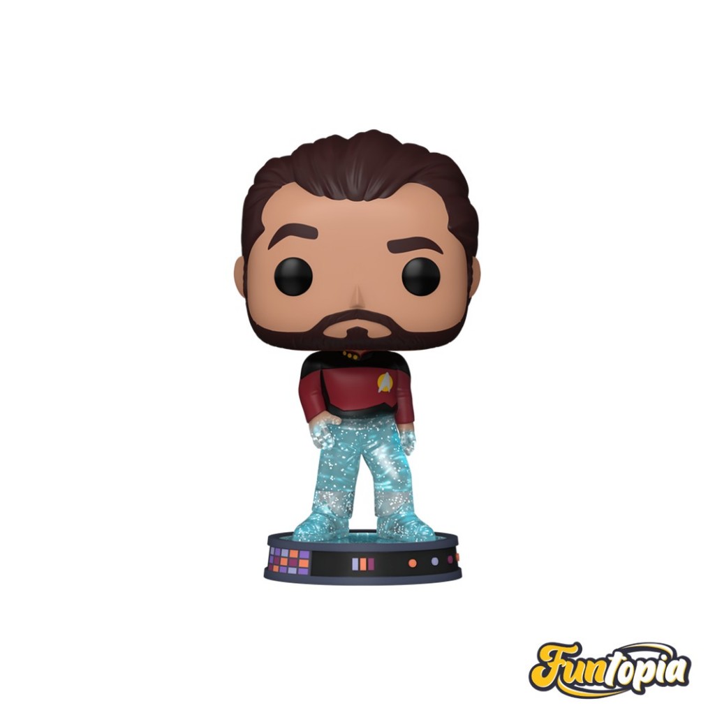 Funko POP! (83773) - William T. Riker Transporter ver. (1688) (Glitter) POP! Plus: Star Trek