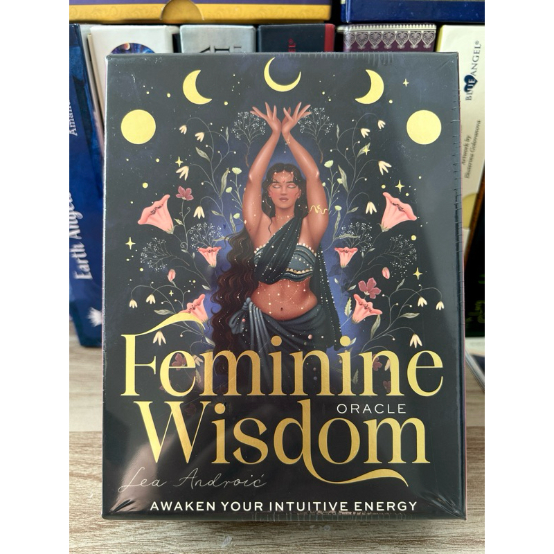 ไพ่ออราเคิลแท้ [มีคู่มือภาษาอังกฤษในกล่อง] Feminine Wisdom Oracle