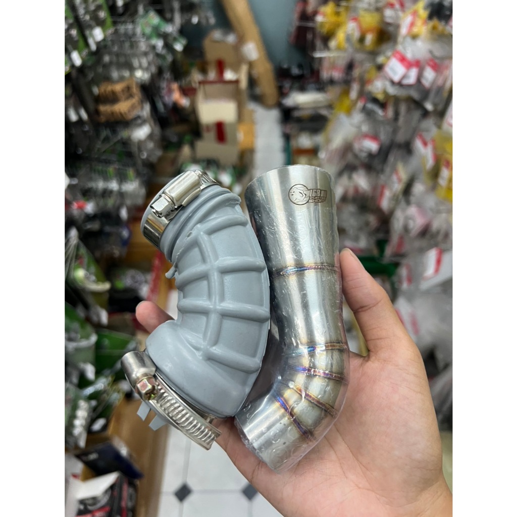 ท่อกรองปากแตรW125iปลาวฬ 2023และ110i 2021