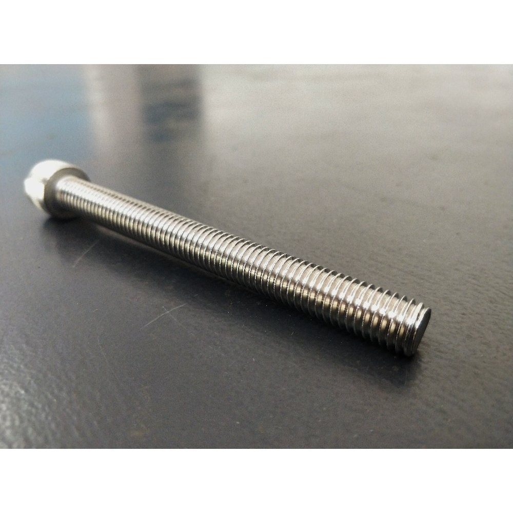 สกรูหัวจม สแตนเลส SS304 M6x100 F/T เกลียวตลอด (ราคา/1ตัว) : ไซซ์พิเศษ