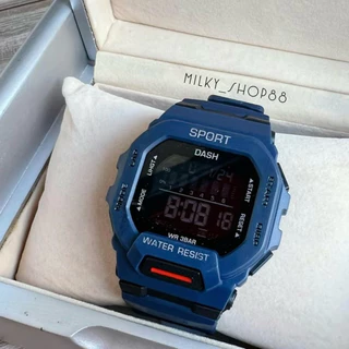 (M25) โปรลดกระหน่ำ นาฬิกา SPORT DASH หน้ายักษ์เล็ก ดิจิตอล กันน้ำ 100% ใส่ได้ทั้ง ชาย- หญิง (17 สี)