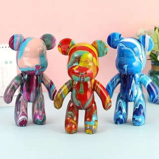 เซ็ทหมีเทสี DIY ของเล่นศิลปะเสริมพัฒนาการ มีอุปกรณ์ สี พร้อมทำ / หมีเปล่า ใช้ตกแต่งในบ้าน (มีของพร้อมส่งในไทย)