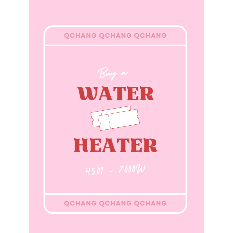 Water Heater | 4501-7000 W