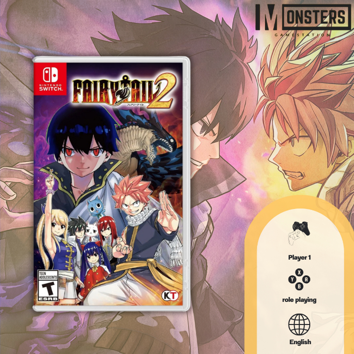 [Nintendo Switch] FAIRY TAIL 2 [มือ1] (สินค้าพร้อมส่ง)