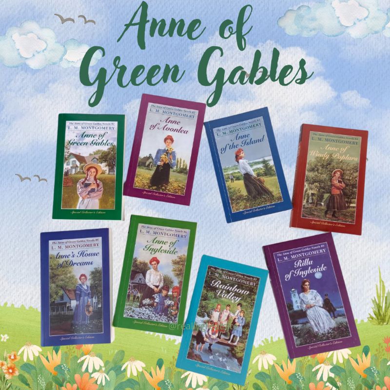 หนังสือภาษาอังกฤษ ชุด Anne of Green Gables 8 books
