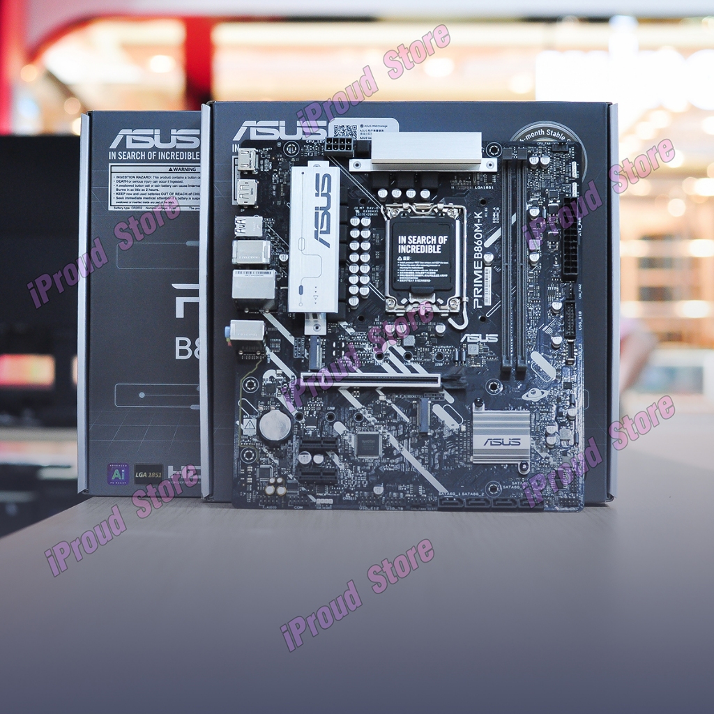 (เมนบอร์ด) ASUS PRIME B860M-K-CSM (INTEL SOCKET 1851 DDR5 MICRO-ATX)
