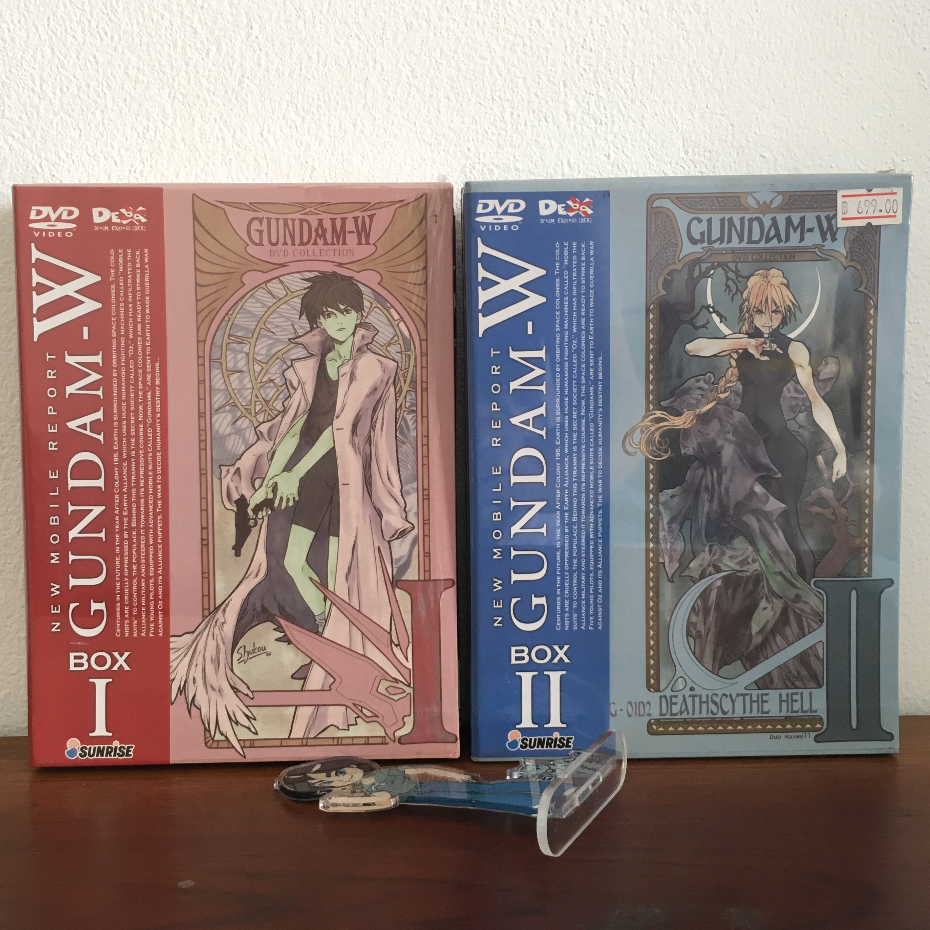 (มือสอง) DVD Gundam Wing Boxset Vol.1-2 ลิขสิทธิ์แท้