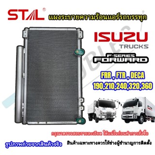 แผงแอร์รถบรรทุก ISUZU TRUCK F-series forward ElF/FRR/FTR/DEC…
