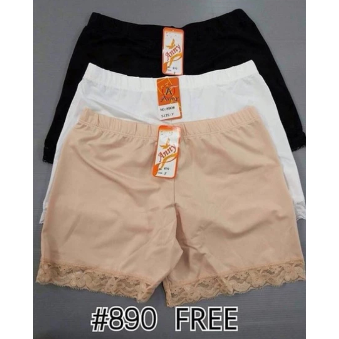 กางเกงซับในกันโป๊ขาลูกไม้#anny890