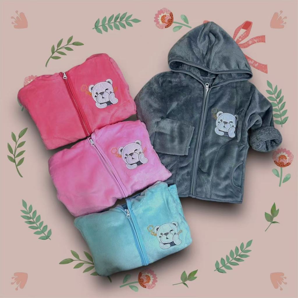 page shop เสื้อคลุมกันหนาวสำหรับเด็กอายุ 2-5 ปี/เสื้อโค้ท/เด็กวัยเตาะแตะ