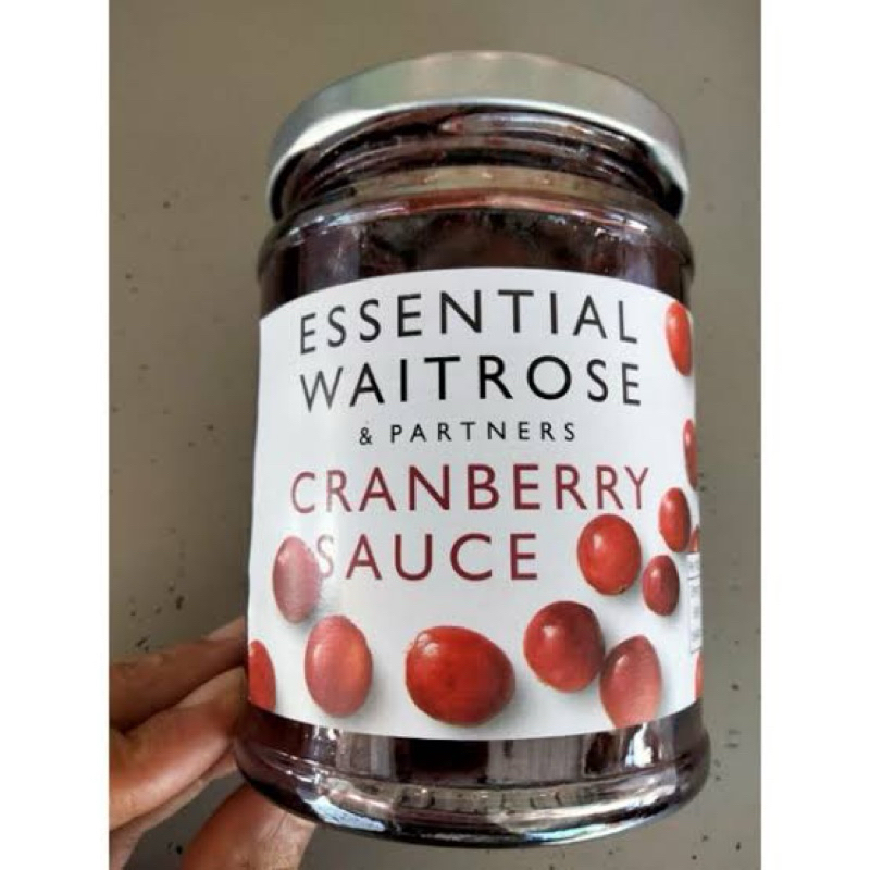 east Essential waitrose cranberry sauce 300g. 🇬🇧 จากUK แครนเบอรี่ซอส