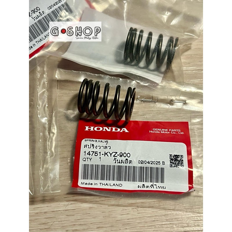 สปริงวาล์วแท้ฮอนด้า Honda Wave125i (14751-KYZ-900) เวฟ125i 2012-2020 รับประกันสินค้า แท้เบิก