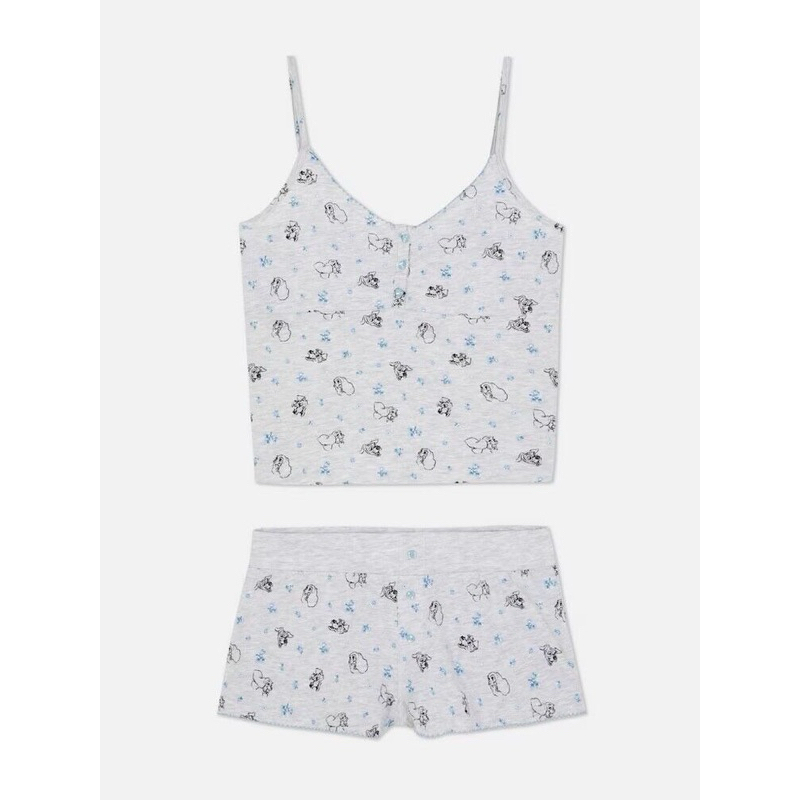 พร้อมส่ง✨ ชุดนอน Disney's Lady and the Tramp Short Pyjamas สินค้านำเข้าจากUK🇬🇧แท้100%