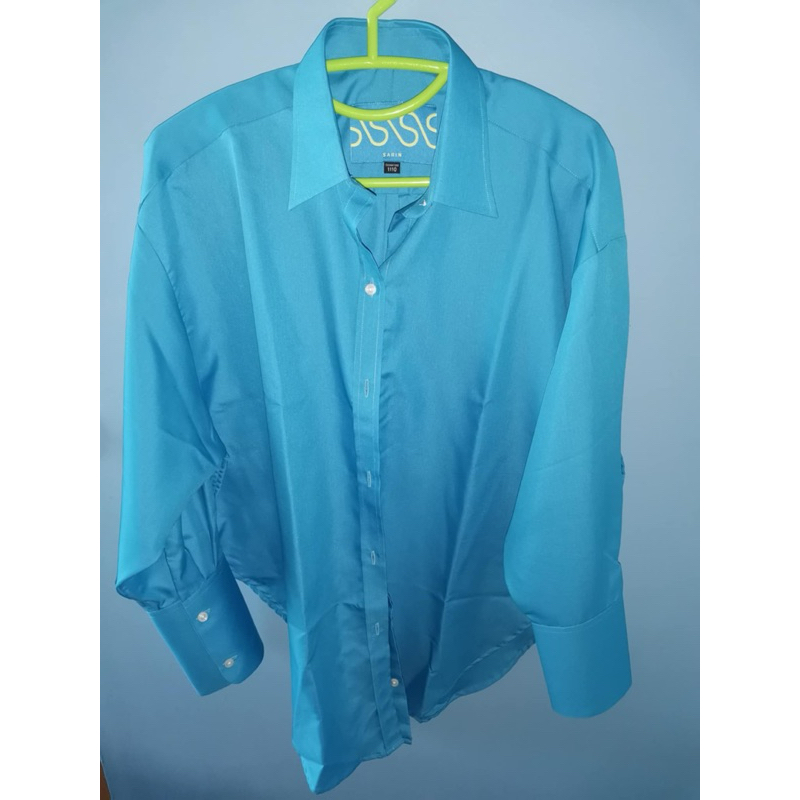 ส่งต่อ เสื้อ Sarin HERR shirt สี Blue Moon - เดิม 1,690 ใช้งานน้อย ไซร์ 1110 /Lใส่ได้ สีสวยไม่ซ้ำ