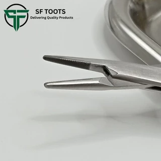 Needle holder TC ด้ามทอง มีทังสเตนคาร์ไบด์/ ด้ามสแตนเลส ไม่มีทังสเตนคาร์ไบด์