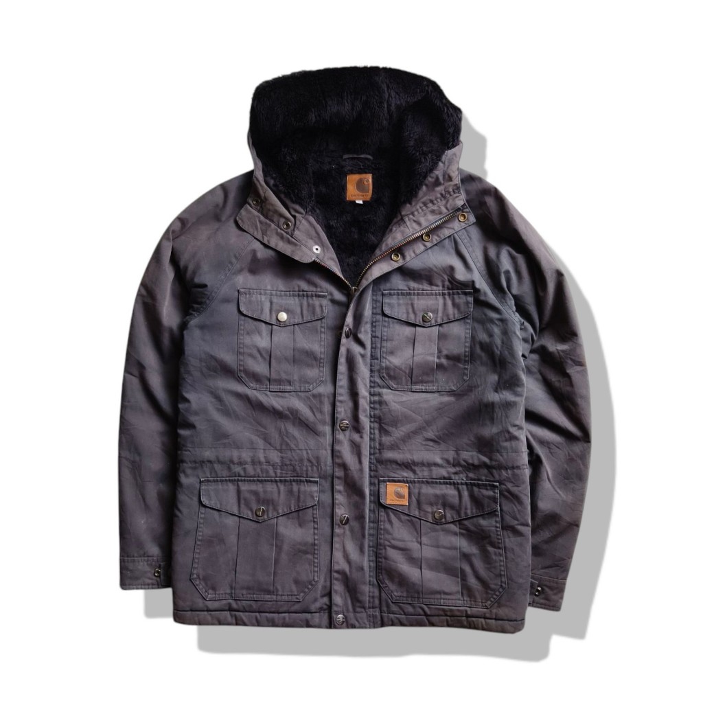 C*rh*rtt Trapper Parka Hooded Jacket(4/5) รอบอก 44”
