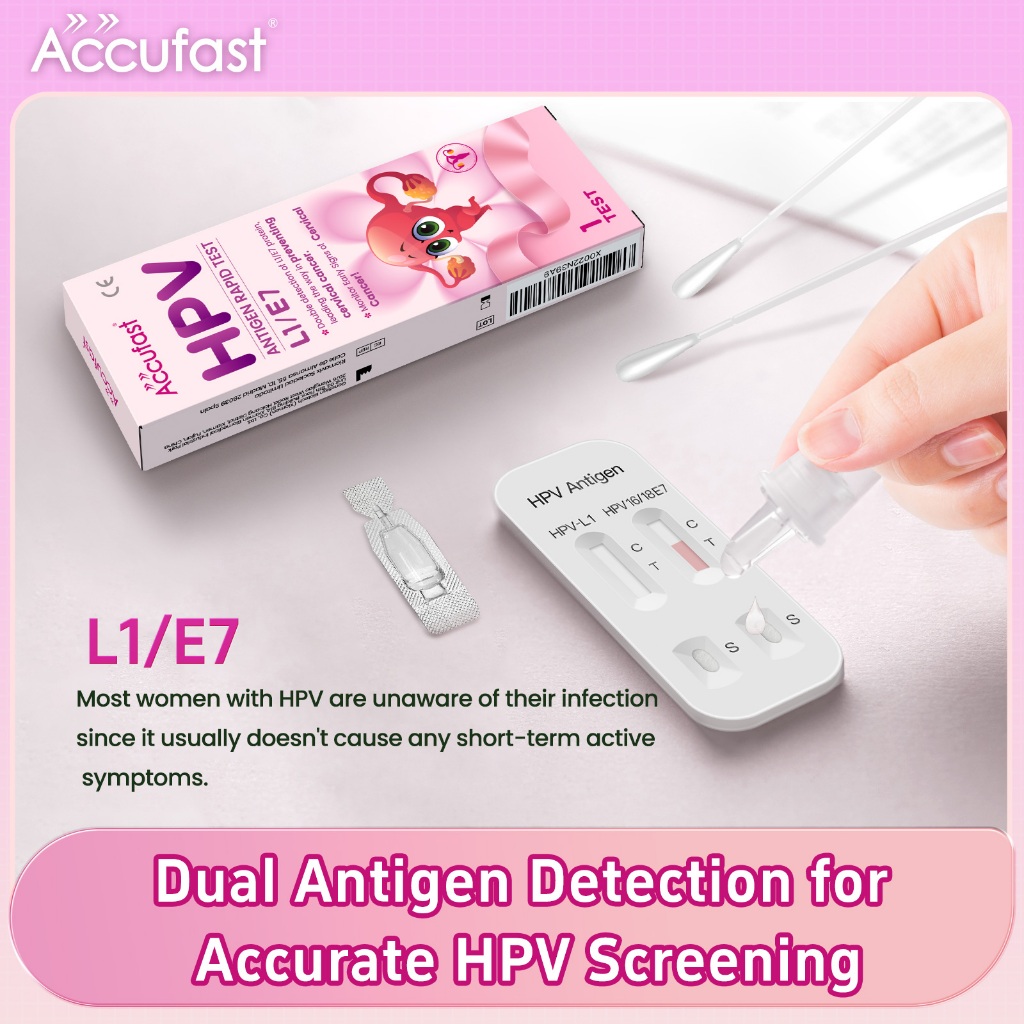 【ตรวจ HPV】ชุดตรวจ HPV L1/E7 เช็คความเสี่ยงมะเร็งปากมดลูก | EN: HPV L1/E7 Test Kit for Cervical Cance