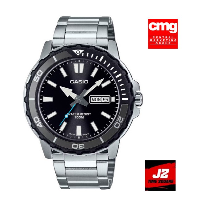 แท้แน่นอน 100% Casio MTD-125D-1A3 อุปกรณ์ครบทุกอย่างพร้อมใบรับประกัน CMG ประหนึ่งซื้อจากห้าง