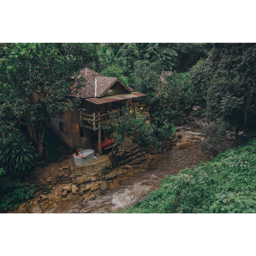 Voucher ที่พักชนบท/เชียงใหม่(บ้านมดส้ม) #จองโรงแรม #จองห้องพัก