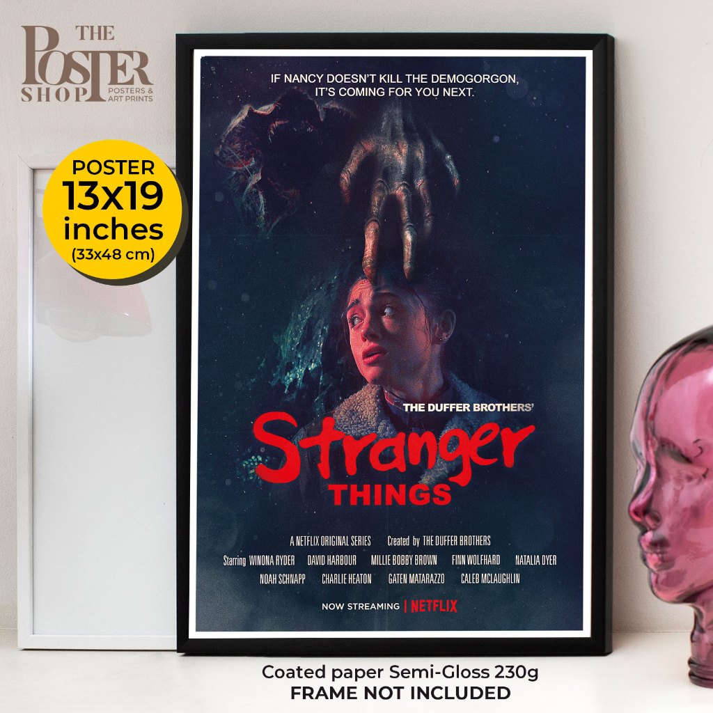 Stranger Things Posters SET2 สเตรนเจอร์ ธิงส์ โปสเตอร์ เซต2 ราคา ถูกที่สุด ดีลบีเคเค แกลเลอรีภาพที่ 7
