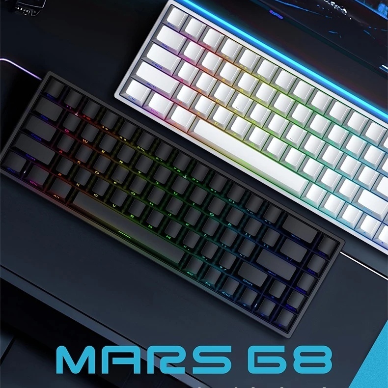 [โค้ดคุ้มลด20%] CAROTMAS Mars68 SE Pro Wireless ประกันศูนย์ไทย Rapid Trigger Keyboard Snaptap SOCD M