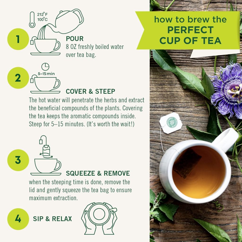 Traditional Medicinals Nighty Night Extra tea ชาส่งเสริมการนอนหลับสนิท ปราศจากคาเฟอีน บรรจุ 16 ถุง