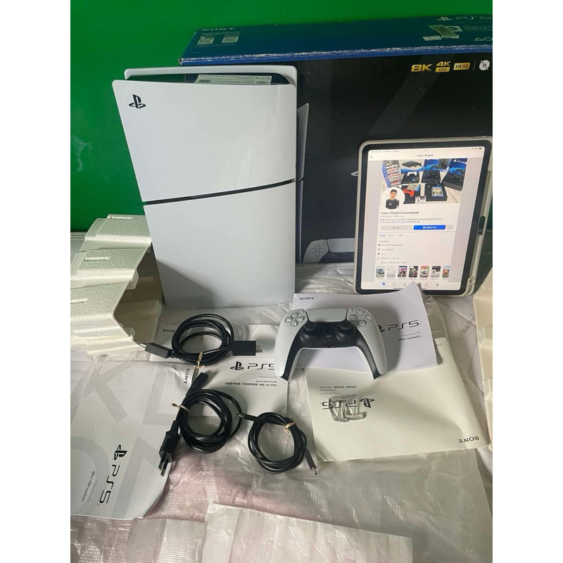 Ps5 slim digital 2018B ครบกล่อง (มือสอง)รุ่น digital