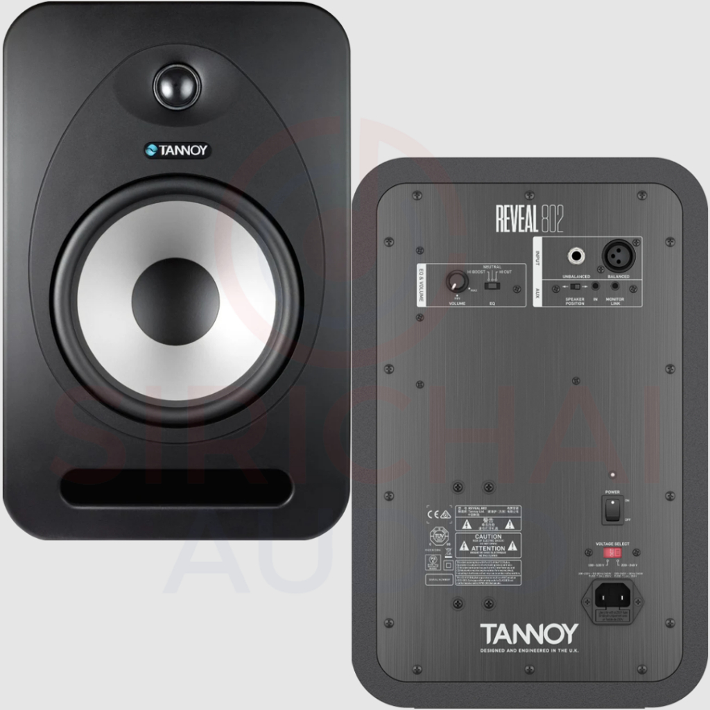 ลำโพงมอนิเตอร์ TANNOY รุ่น REVEAL402 , REVEAL502 , REVEAL802