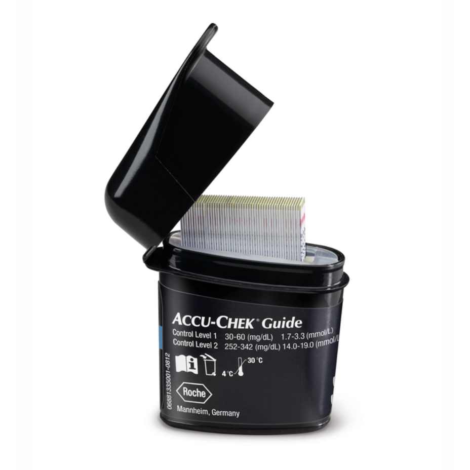 exp.1/6/2027 Accu Chek Guide (50/100 ชิ้น) /Accu-chek Guide/ (ประกันของแท้) #Accuchek #guide รูปที่ 2