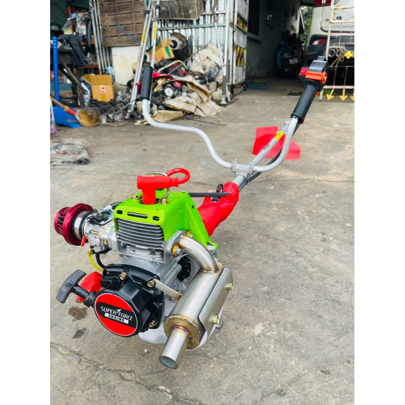 เครื่องตัดหญ้า Kawasaki TD40 จัดทรงซิ่ง