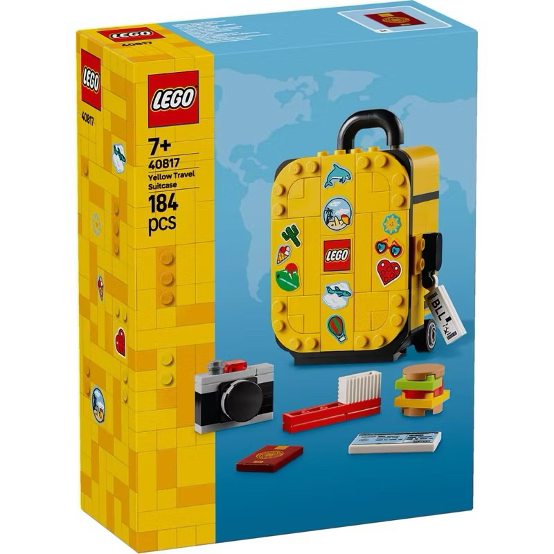 LEGO 40817 Yellow Travel Suitcase by Bricks_Kp