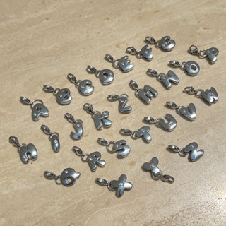 Whale Indeed - Alphabet (1 cm สำหรับห้อย Blooming Charm)