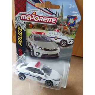 Majorette ชุด Mix Police Cars รวมรถตำรวจ ไทย ต่างประเทศ รถเหล็ก 1/64 (แพ็คไม่สวย) ของแท้ มือ 1