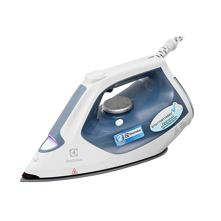ELECTROLUX เตารีดไอน้ำ 2400W รุ่น E7SI1-60WB - White Blue ประกันศูนย์ไทย 2 ปี