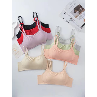 635 บราไร้โครง กระชับเก็บด้านข้างได้ดี ฟองน้ำระบายอากาศ ใส่สบาย ไม่ร้อน32-42AB
