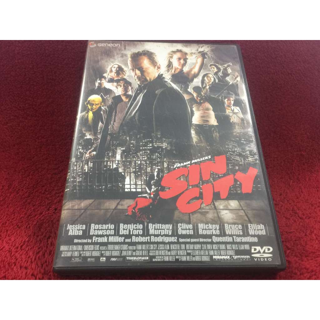 DVD สากล Sin City สภาพตามรูปปก ZD25-38