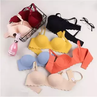 MW160 บราไร้ขอบ ไร้โครง บราเกาะอก ฟองน้ำ หนา 3 ซม