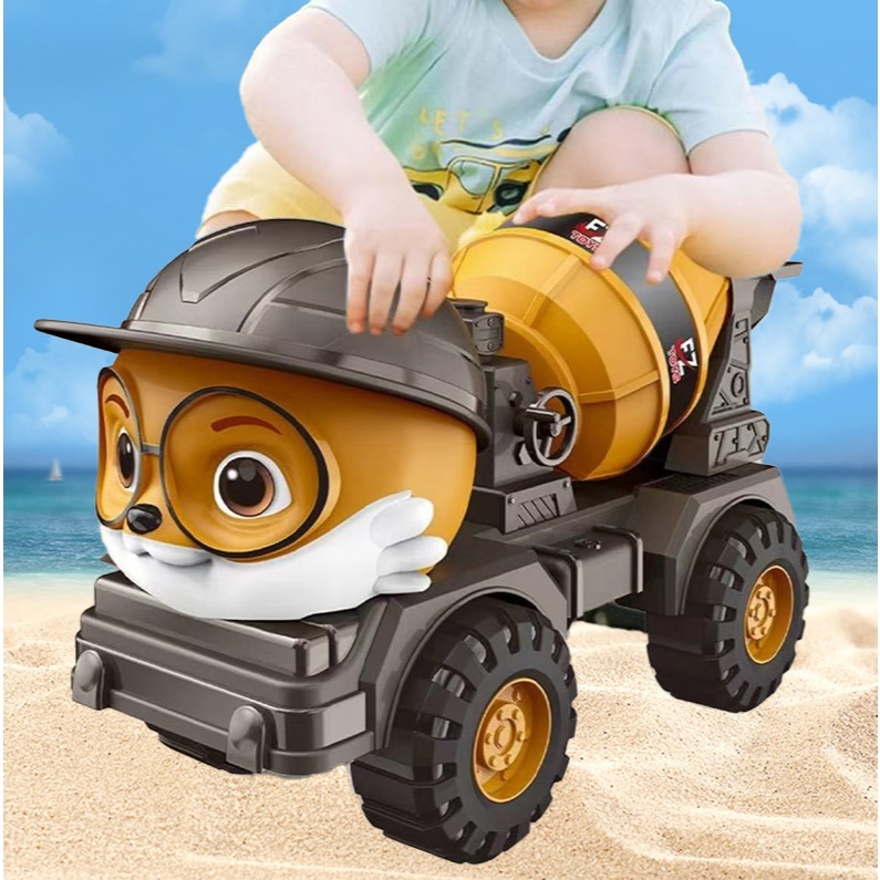 dtxmarket แม็คโครของเล่นเด็ก คันใหญ่ ของเล่นเด็ก รถของเล่น รถแม็คโคร รถเครน รถมิกซ์ปูน รถดั้ม - รูปที่ 5