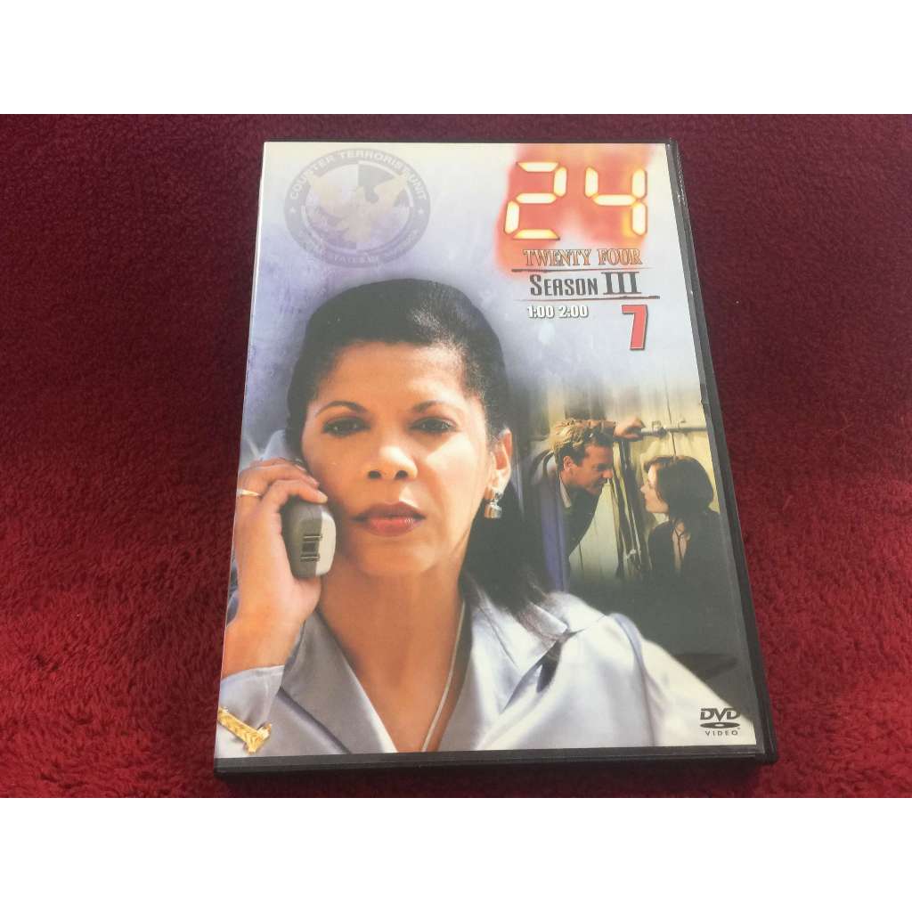 DVD สากล 24 Twenty-Four Season III 7 สภาพตามรูปปก ZD25-114